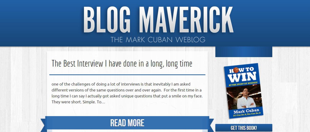 blog maverick