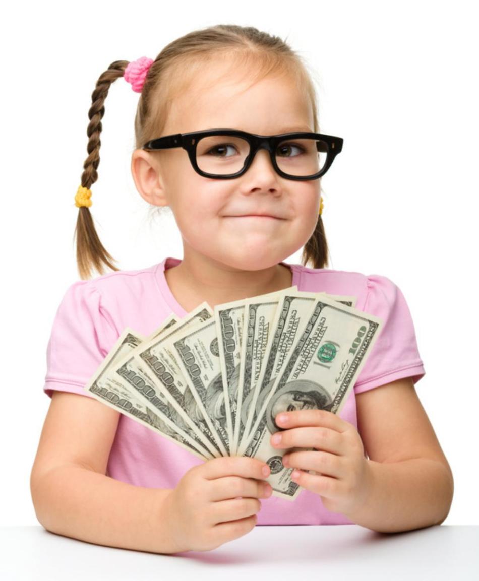 Поощряйте ребенка в стремлении скопить деньги