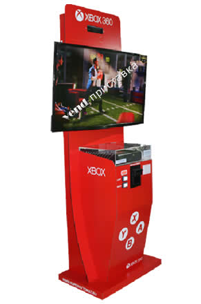 Игровой вендинг автомат с видеоприставкой