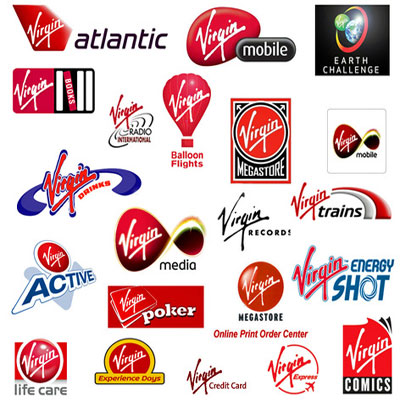 Логотипы группы компаний Virgin