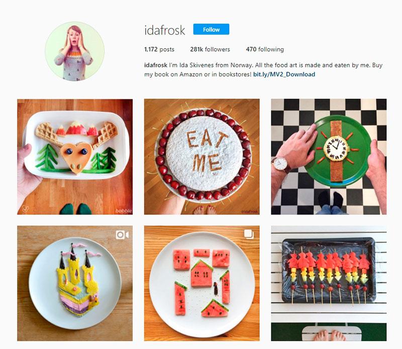 popular food instagrams