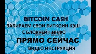 Как получить Bitcoin Cash из BlockChain