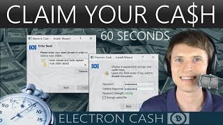 Get Bitcoin Cash out of Electrum in 60 Seconds