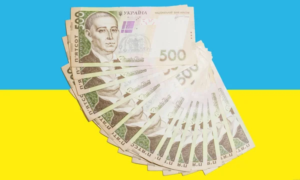 500 гривен — стоковое фото