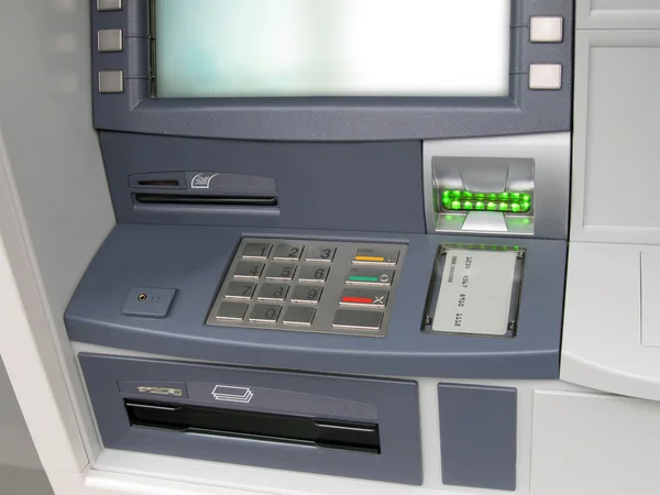 Банкомат деньги машина, автоматизированная Банкомат — стоковое фото