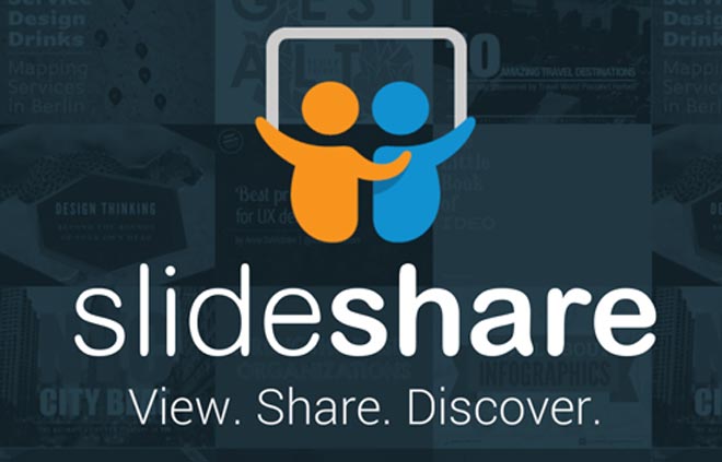 Логотип slide share